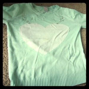 Turquoise sweater